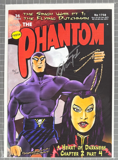 THE PHANTOM #1758 [FREW] ***SIGNED & LIMITED*** AUSTRALIAN COMIC 2016 NM