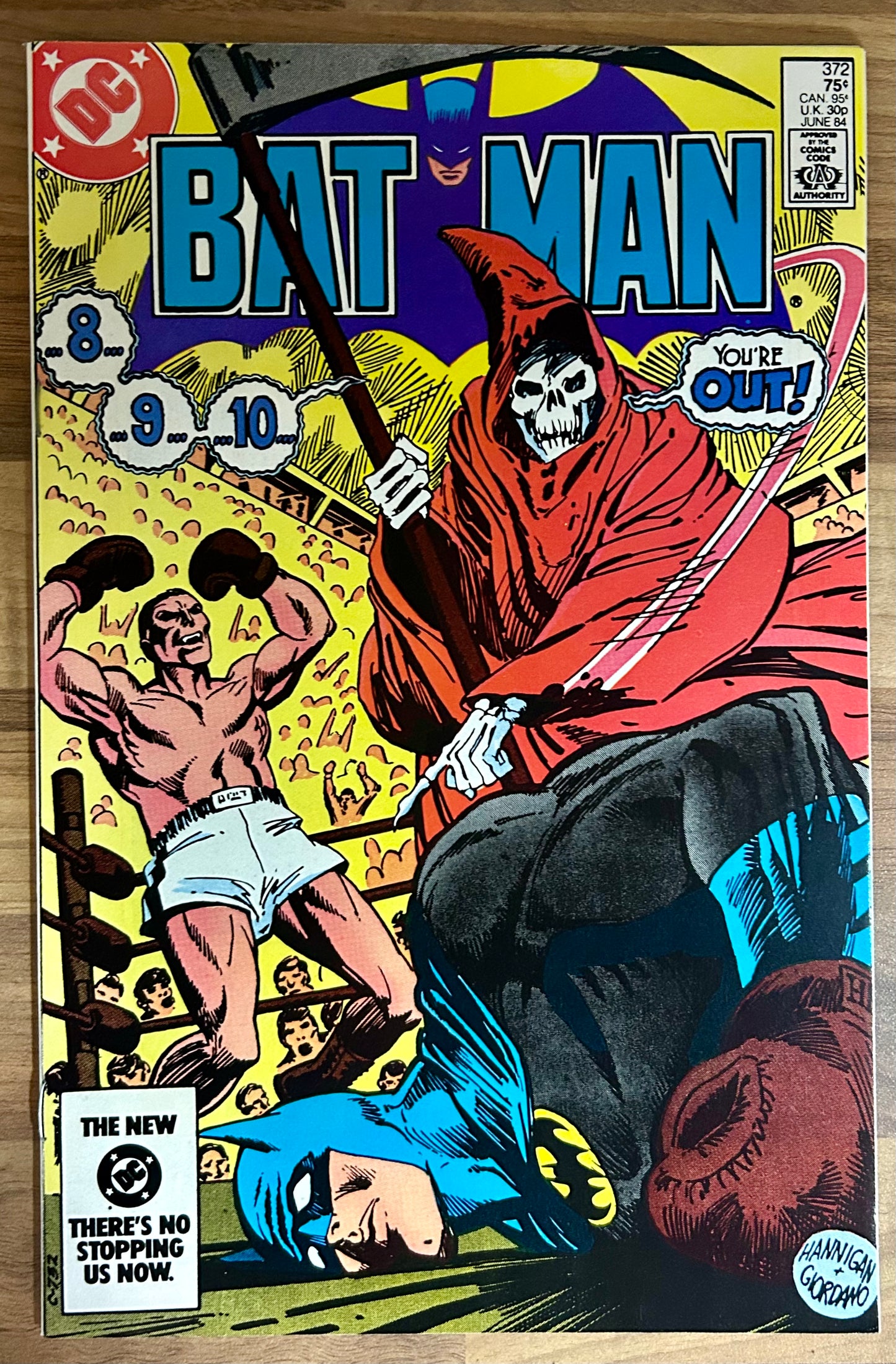 BATMAN #372 [DC COMICS] DIRECT 1984 NM