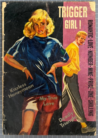 ROMANTIC LOVE #9 (MALIAN PRESS) AUSTRALIAN PRE-DECIMAL COMIC 1955