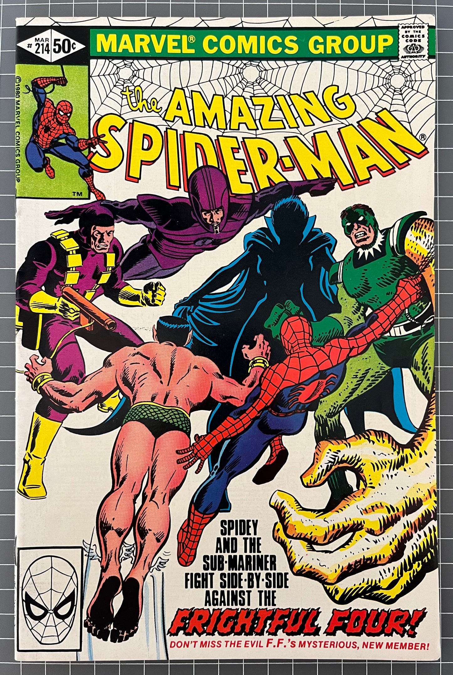 THE AMAZING SPIDER-MAN #214 [MARVEL COMICS] 1981 VF