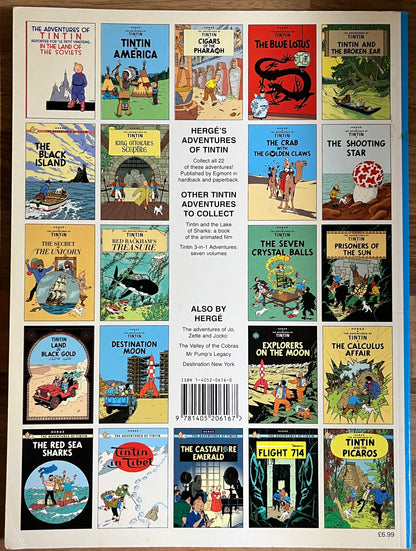 ADVENTURES OF TINTIN: THE BLUE LOTUS - HERGE, EGMONT PUBS, 2002