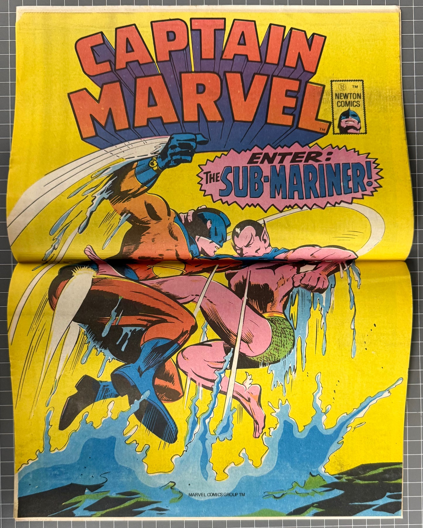 🔑 THE AVENGERS #9 [NEWTON COMICS] *1ST WONDER MAN* AUSTRALIAN MARVEL 1975