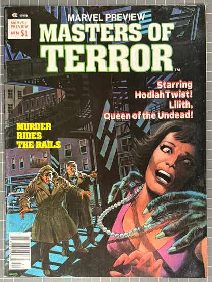 MARVEL PREVIEW #16 [MARVEL] HORROR MAGAZINE 1978 VF/NM