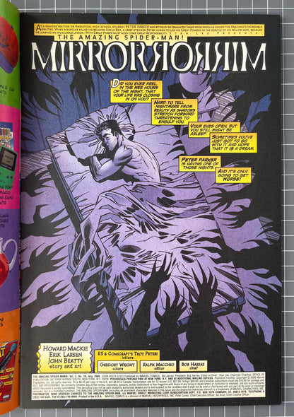 🔑 THE AMAZING SPIDER-MAN #19 [MARVEL COMICS] NEWSSTAND 2000 FN