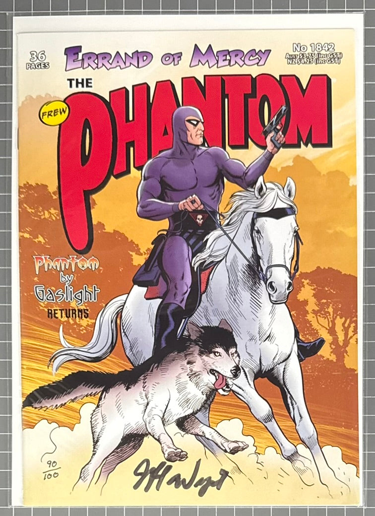 THE PHANTOM #1842 [FREW] ***SIGNED & LIMITED*** AUSTRALIAN COMIC 2019 NM