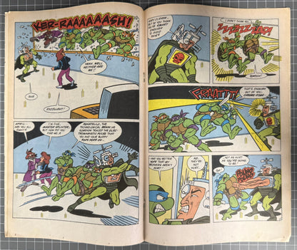 TEENAGE MUTANT NINJA TURTLES ADVENTURES #21 [ARCHIE] NEWSSTAND COMIC 1991 VG/FN