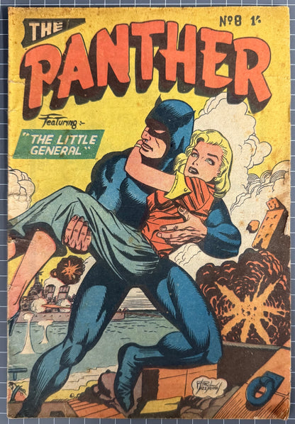 THE PANTHER #8 [YOUNG'S MERCHANDISING] AUSTRALIAN PRE-DECIMAL COMIC 1957