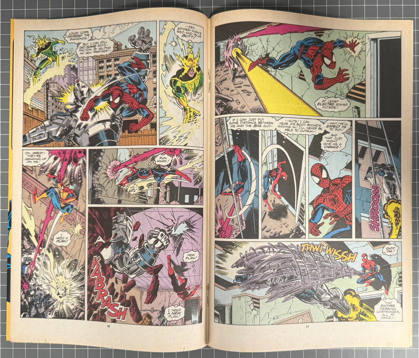 THE AMAZING SPIDER-MAN #369 [MARVEL COMICS] *PART 2 SPIDER-SLAYERS* 1992 VF-