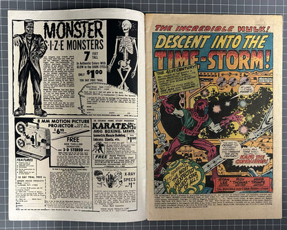 THE INCREDIBLE HULK #135 [MARVEL COMICS] DIRECT 1970 VG+