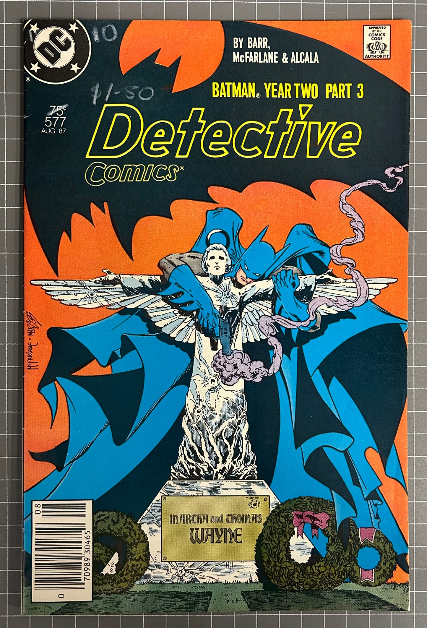 🔑 DETECTIVE COMICS #575 [DC COMICS] *YEAR TWO PART 3* NEWSSTAND 1987 VF-