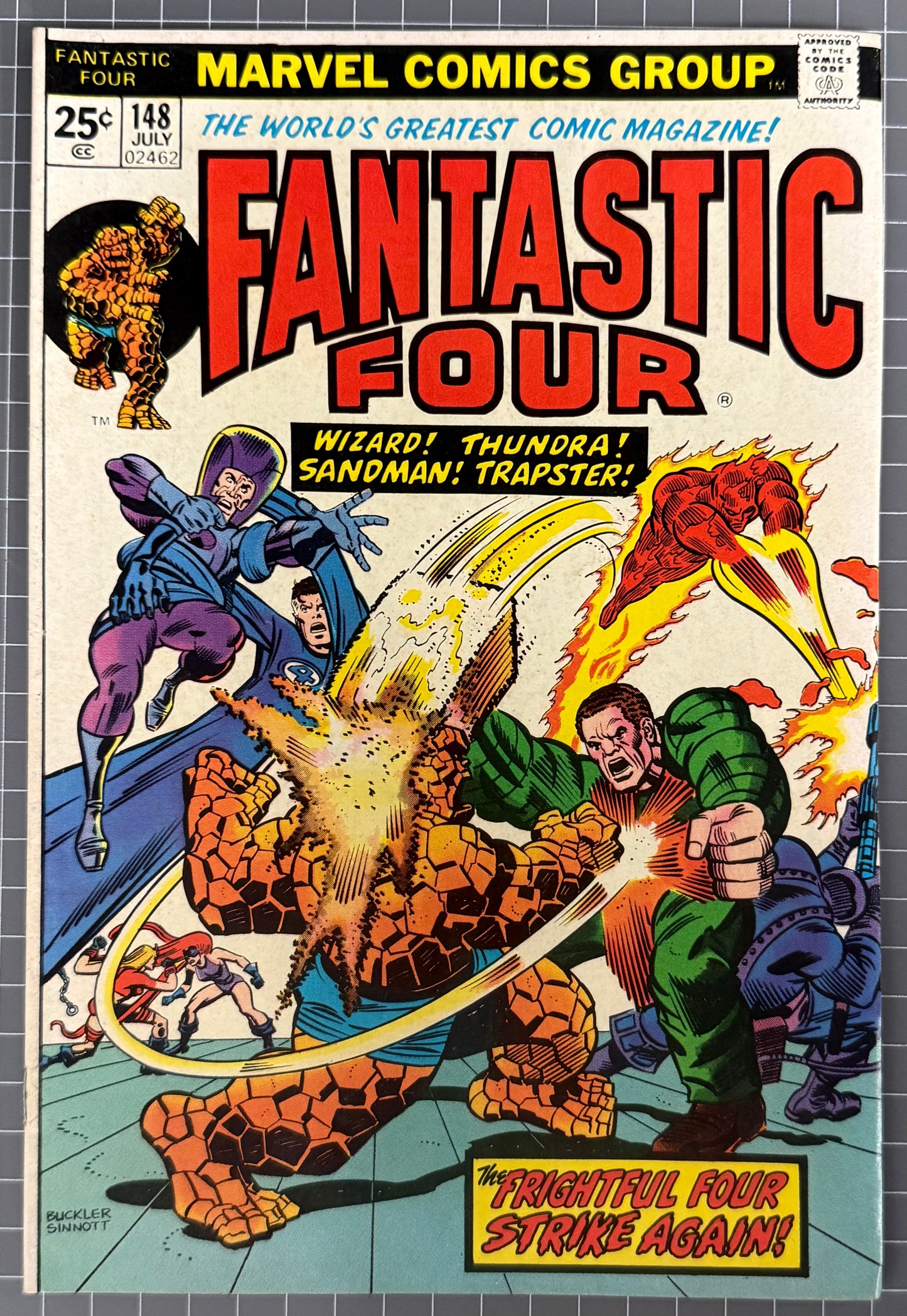 FANTASTIC FOUR #148 [MARVEL COMICS] 1974 VG-