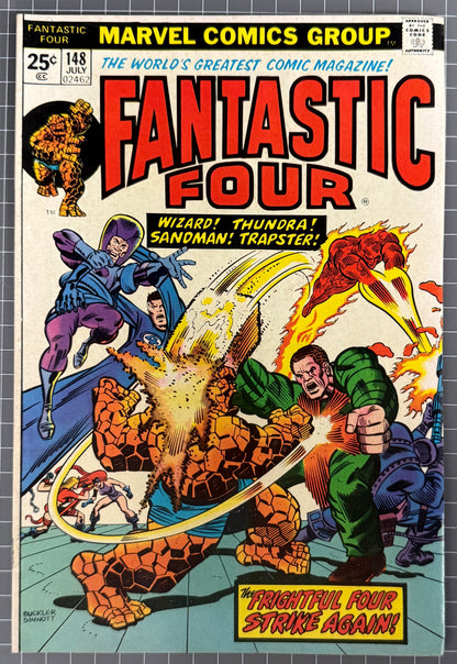 FANTASTIC FOUR #148 [MARVEL COMICS] 1974 VG-