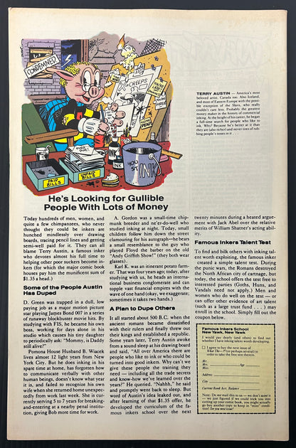 WHAT THE..? #1 [MARVEL COMICS] DIRECT 1988 VF