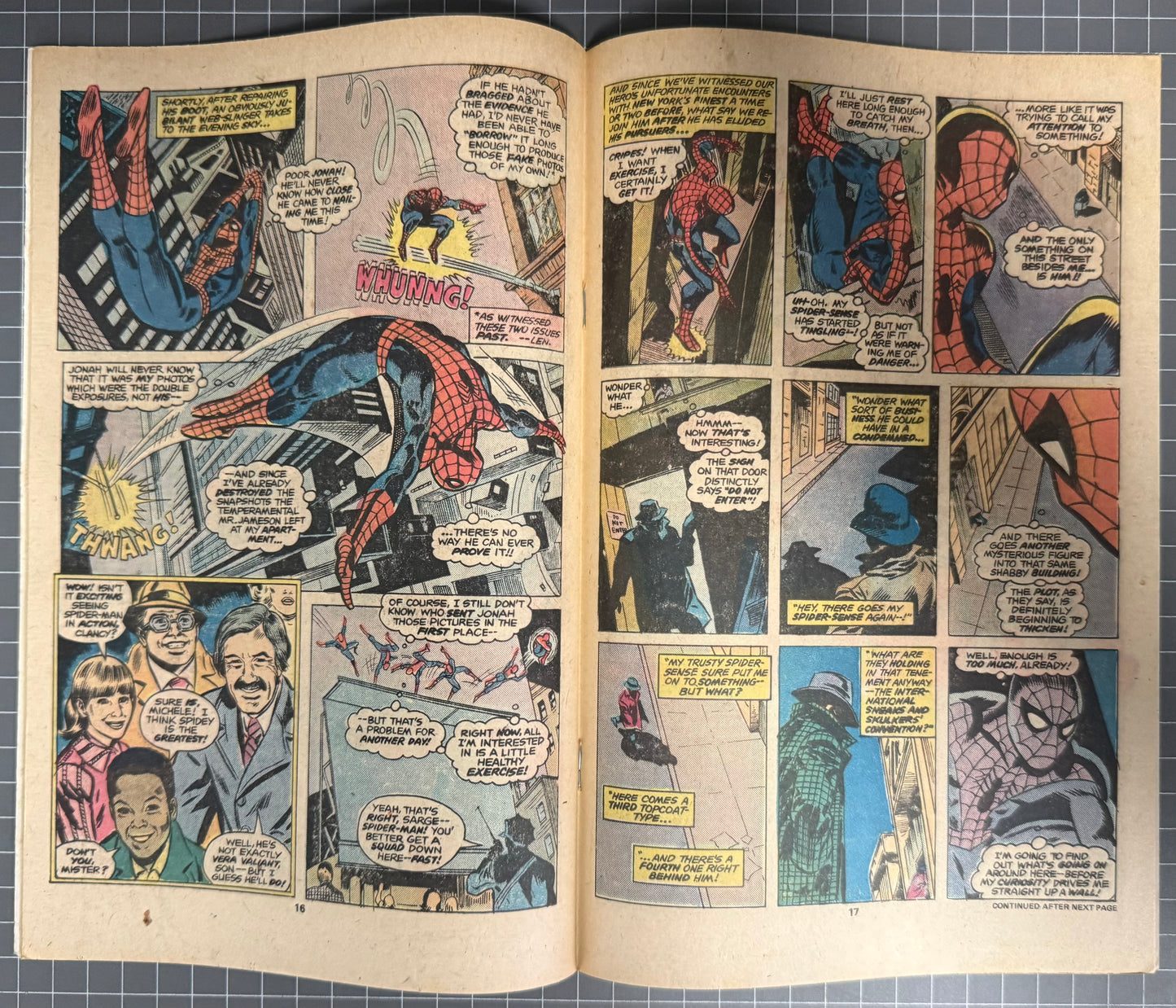 🔑 THE AMAZING SPIDER-MAN #169 [MARVEL COMICS] *FRANK MILLER LETTER* 1977 VF-
