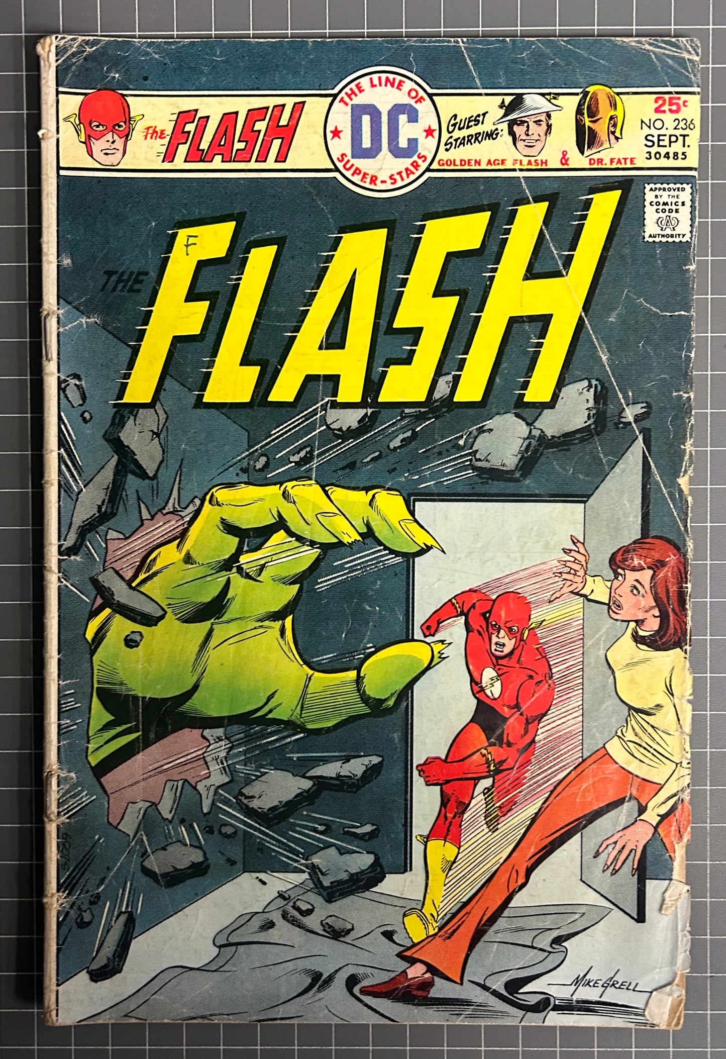 THE FLASH #236 [DC COMICS] DIRECT 1975 GD
