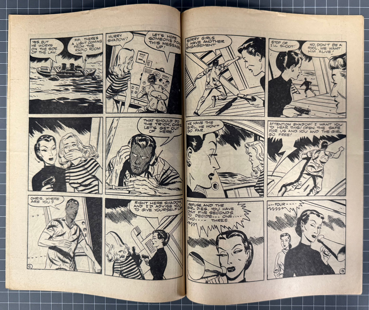 THE SHADOW #100 [TRICHO] AUSTRALIAN PRE-DECIMAL COMIC 1962