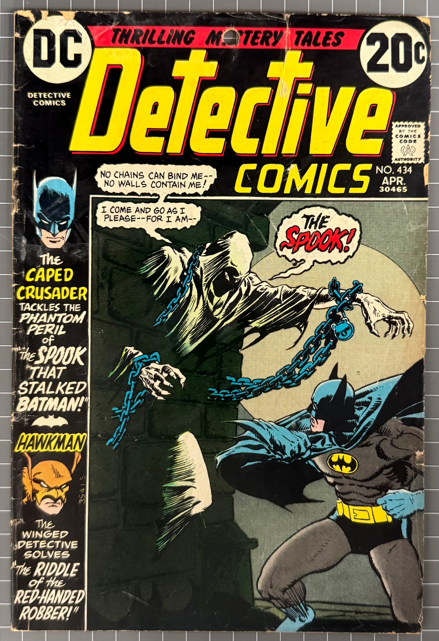 DETECTIVE COMICS #434 [DC COMICS] 1973 GD-