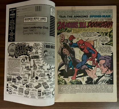 🔑 THE AMAZING SPIDER-MAN #192 [MARVEL COMICS] *SPENCER SMYTHE DEATH* 1979 VF