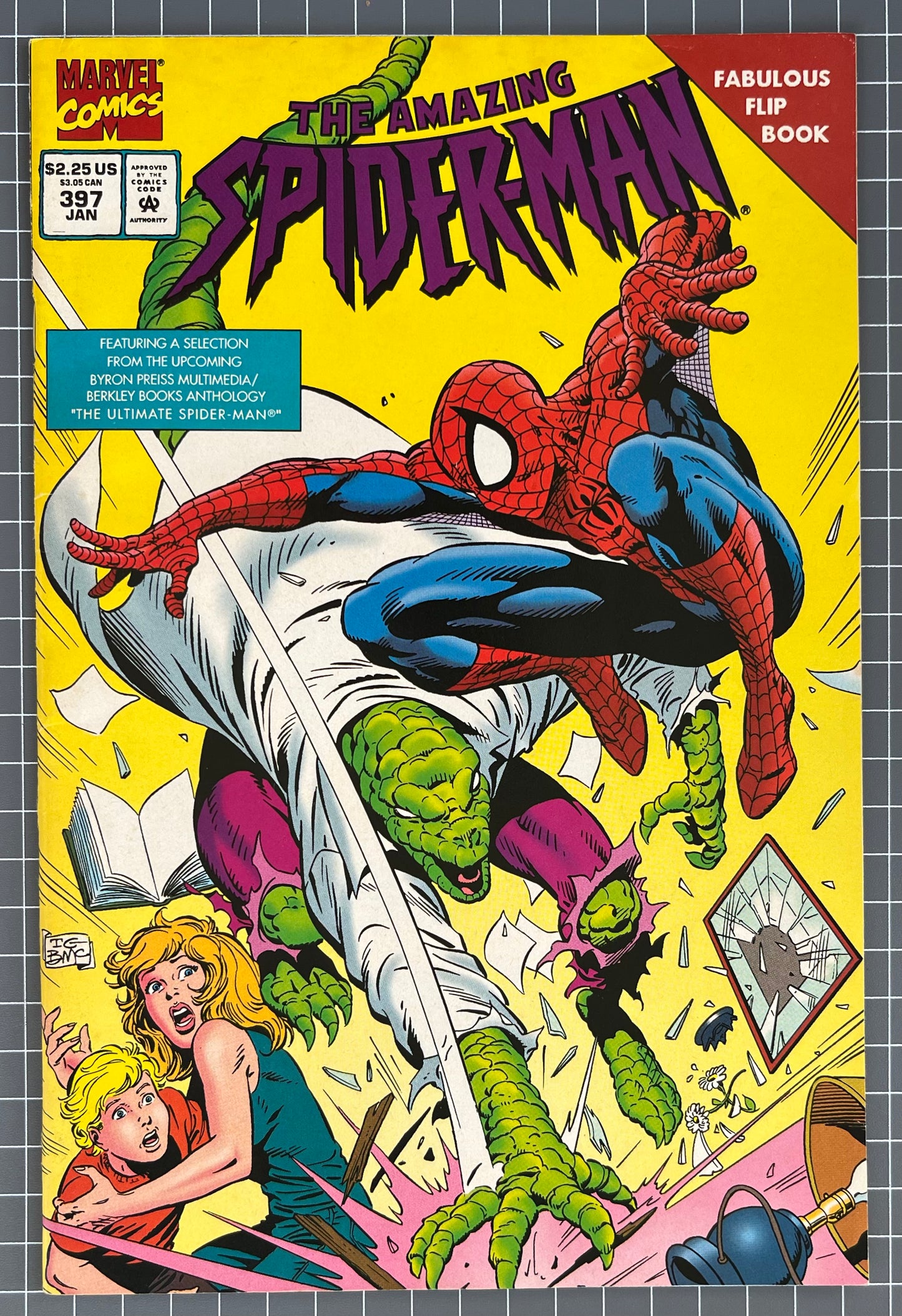 🔑 THE AMAZING SPIDER-MAN #397 [MARVEL COMICS] *1ST APP. STUNNER* 1995 FN+