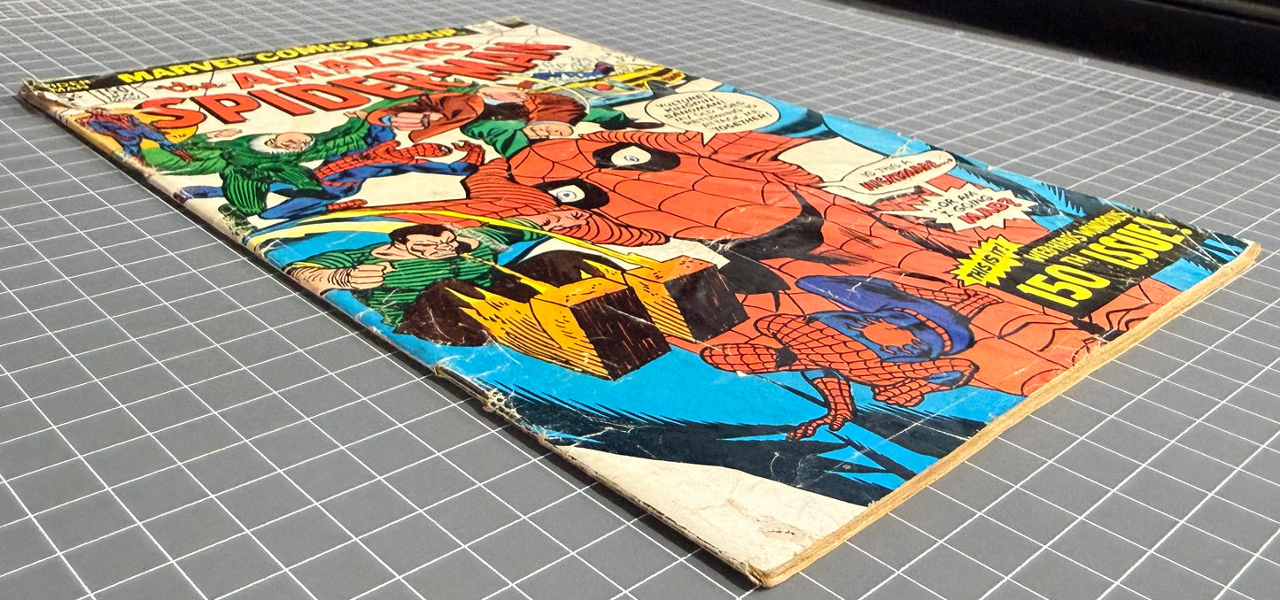 THE AMAZING SPIDER-MAN #150 [MARVEL COMICS] 1975 GD