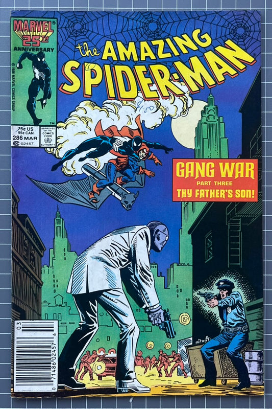 THE AMAZING SPIDER-MAN #286 [MARVEL COMICS] NEWSSTAND 1987 FN