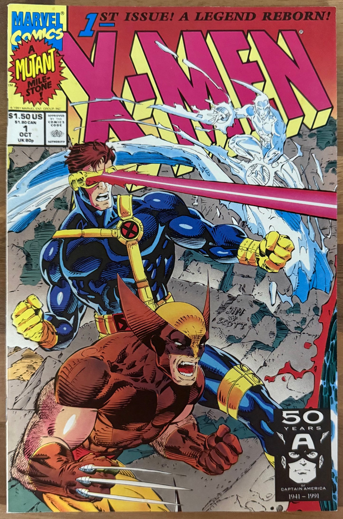 🔑 X-MEN #1 (COVERS A, B, C, D, E) [MARVEL COMICS] *1ST APP. ACOLYTES* 1991 MID-HIGH GRADE