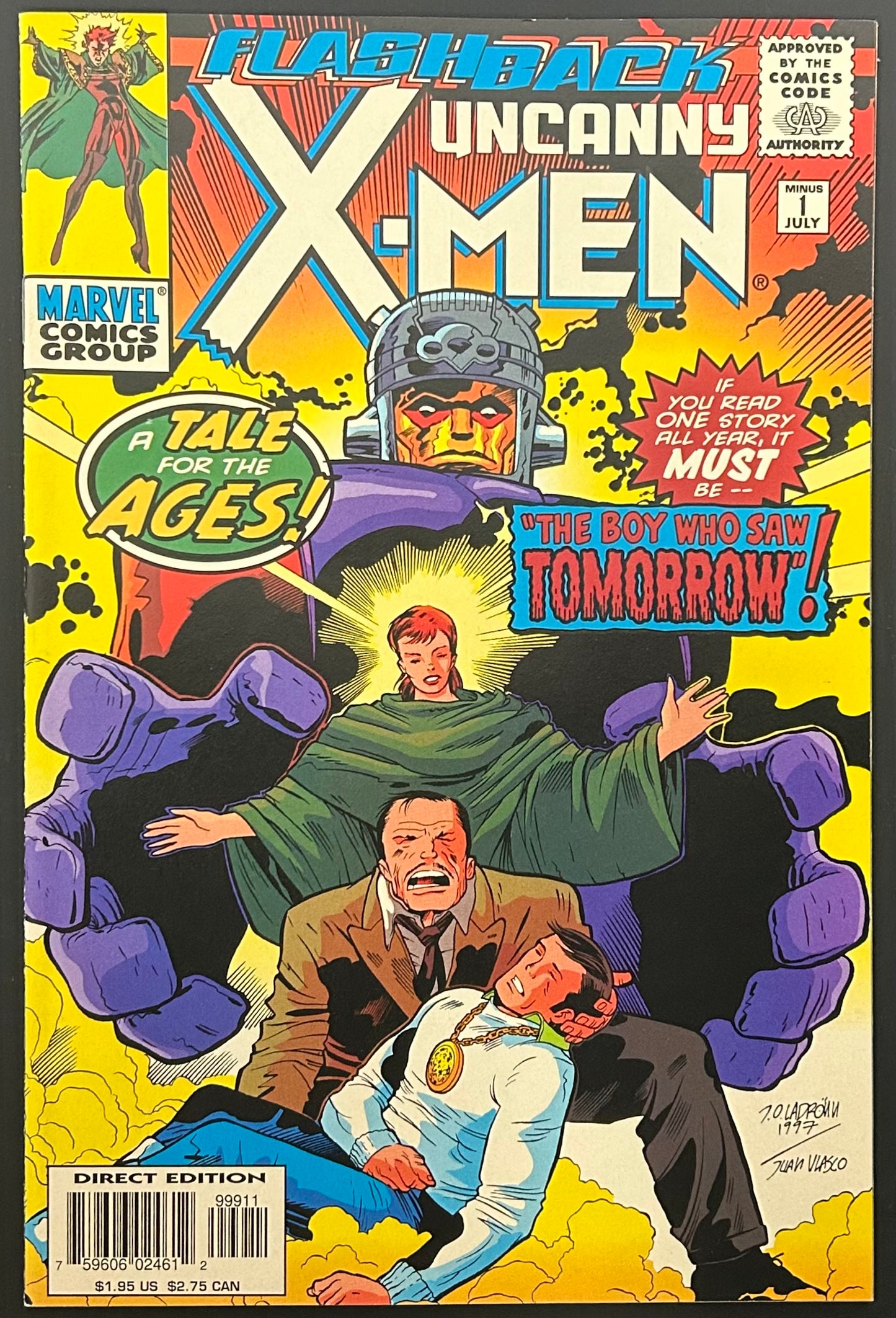 THE UNCANNY X-MEN #-1 [MARVEL COMICS] DIRECT 1997 NM