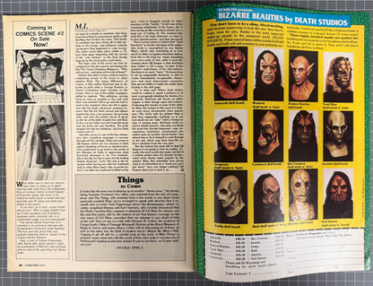 FANGORIA VOL. 1 #17 [O'QUINN STUDIOS] HORROR MAGAZINE 1982