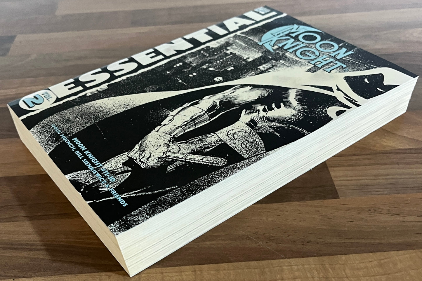 Essential Moon Knight Vol 1 + 2 TPB Set, Moench, Sienkiewicz, Marvel, 2006 2007 1st Pr