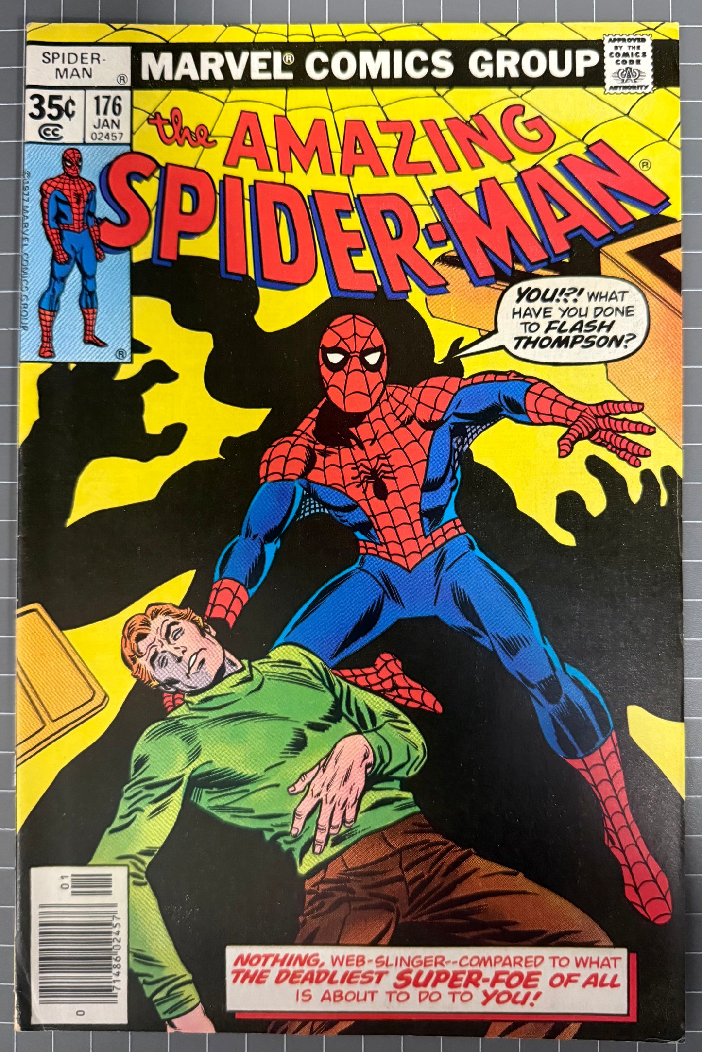 🔑 THE AMAZING SPIDER-MAN #176 [MARVEL COMICS] *GREEN GOBLIN DEBUT* 1978 FN+