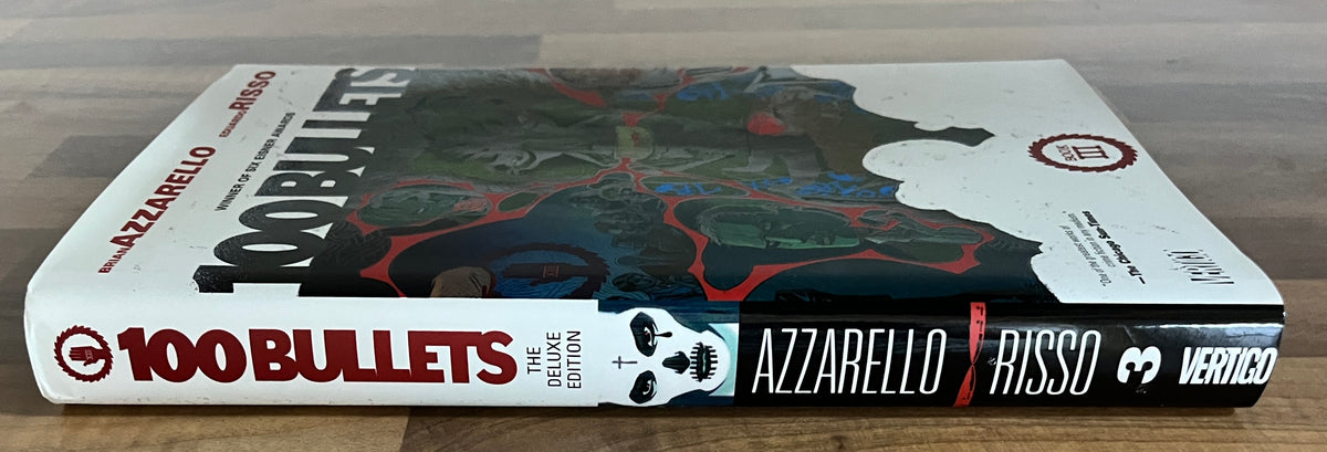 100 Bullets Book III - Azzarello, Risso HC/DJ Deluxe Edition 3, 2012 1st Print Vertigo