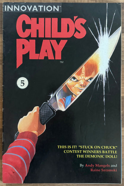 🔑 CHILD'S PLAY: THE SERIES #2-5 [INNOVATION] COMIC LOT 1991 MID-HIGH GRADE