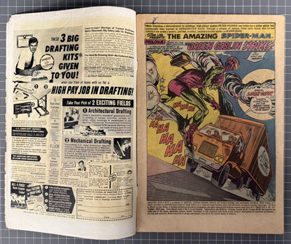 🔑 THE AMAZING SPIDER-MAN #137 [MARVEL COMICS] *2ND APP. HARRY OSBORN* 1974 GD/VG