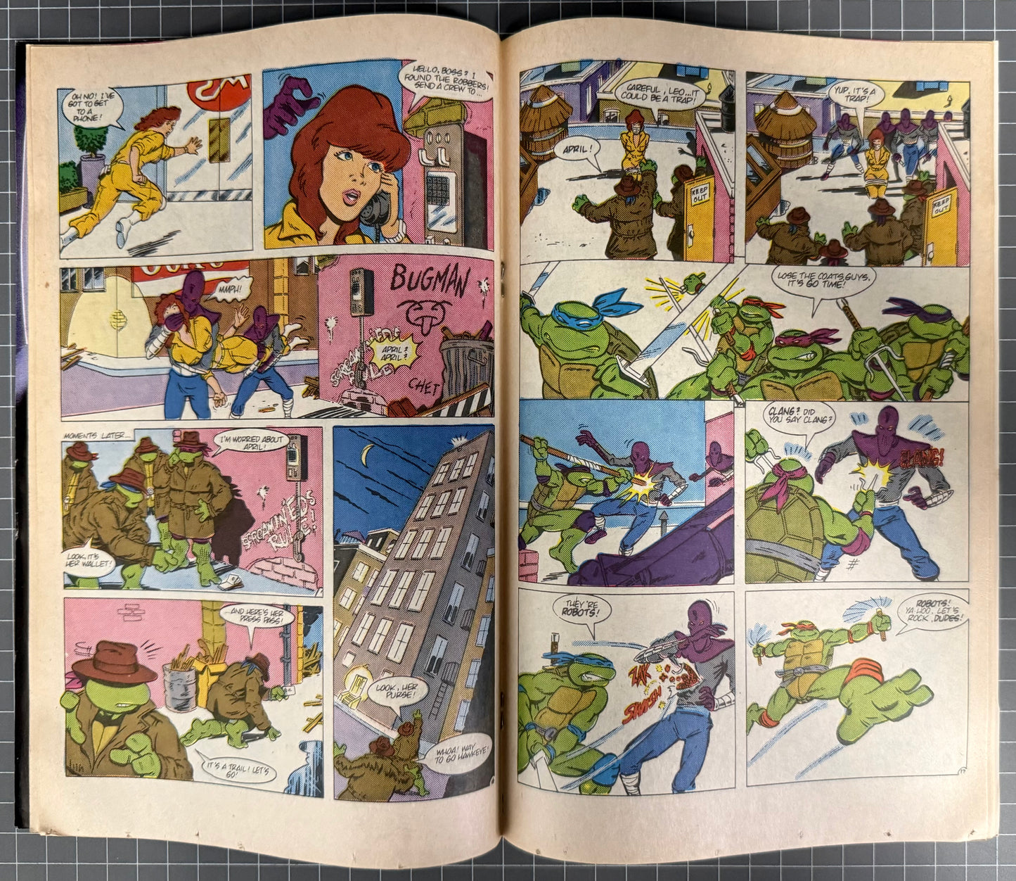 🔑 TEENAGE MUTANT NINJA TURTLES ADVENTURES #1 [ARCHIE COMICS] *1ST KRANG* 1988 VF-