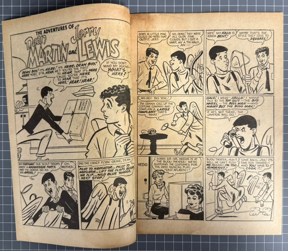ADVENTURES OF DEAN MARTIN AND JERRY LEWIS #14 [FREW] AUSTRALIAN COMIC 1957