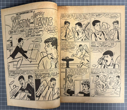 ADVENTURES OF DEAN MARTIN AND JERRY LEWIS #14 [FREW] AUSTRALIAN COMIC 1957
