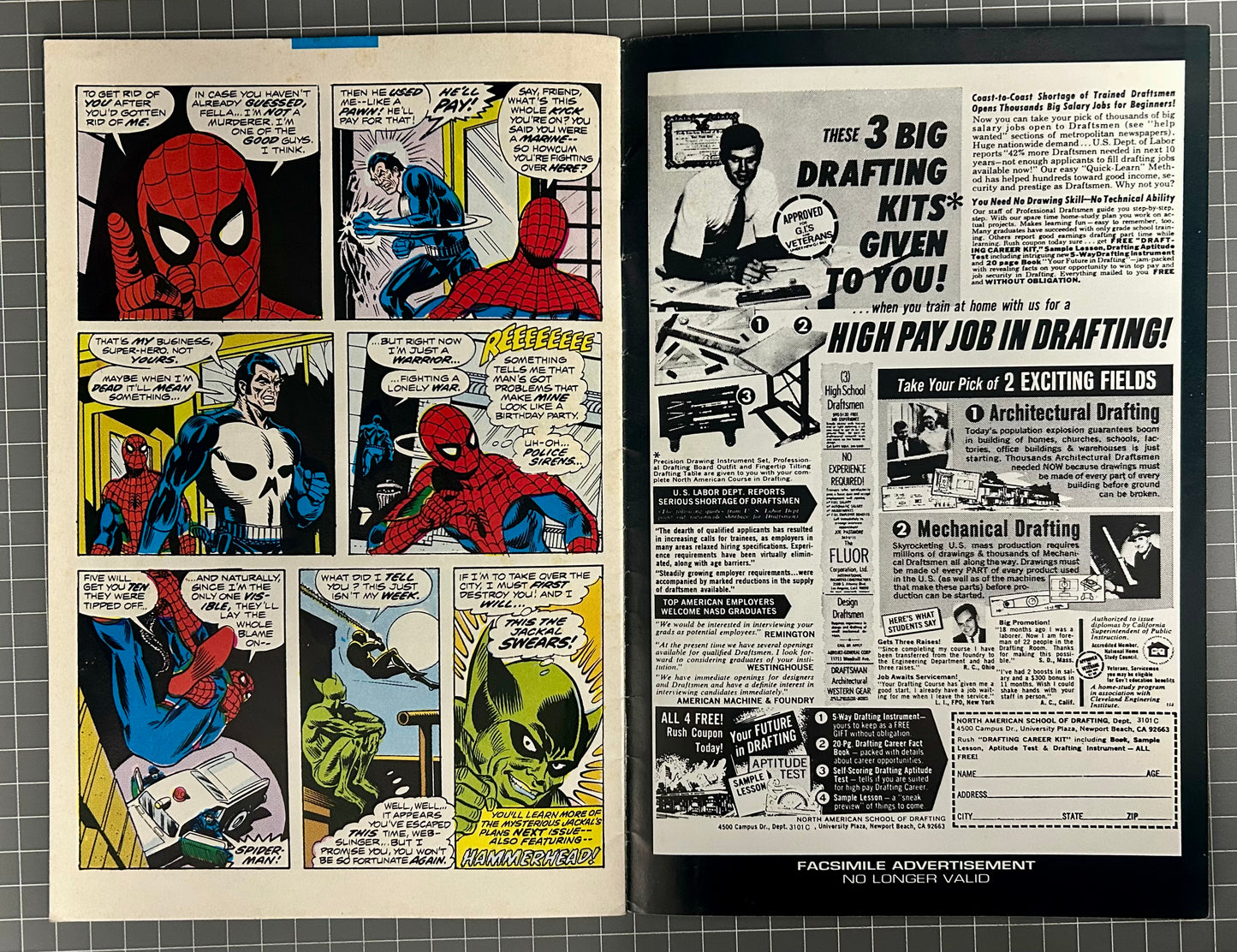 MARVEL MILESTONE EDITION: THE AMAZING SPIDER-MAN #129 [MARVEL COMICS] DIRECT 1992 VG/FN