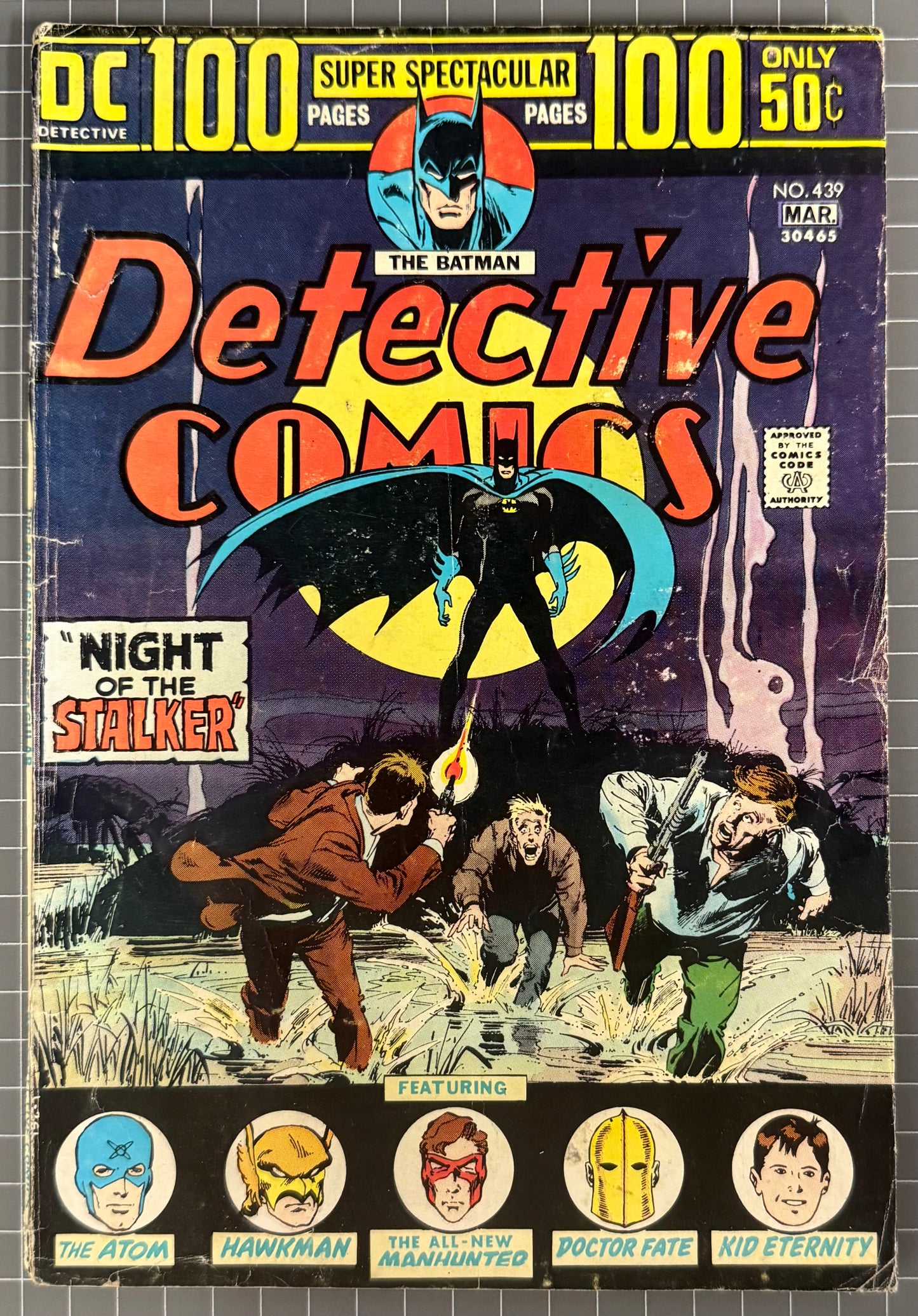 DETECTIVE COMICS #439 [DC COMICS] *NEAL ADAMAS / DICK GIORDANO COVER* 1974 VG