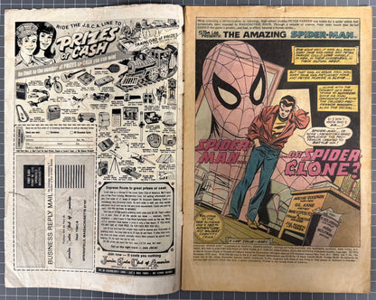 THE AMAZING SPIDER-MAN #150 [MARVEL COMICS] 1975 GD