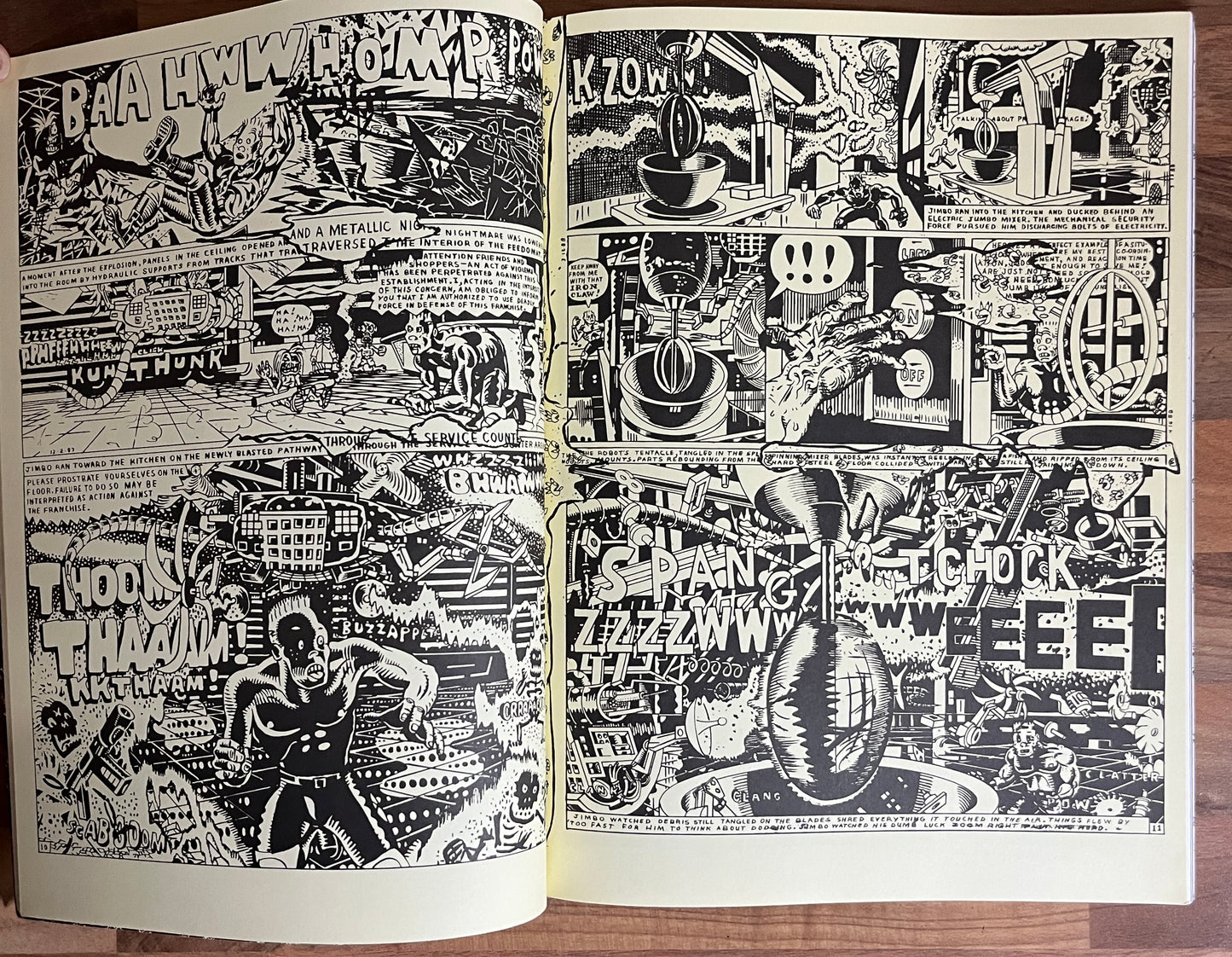 JIMBO: ADVENTURES IN PARADISE - GARY PANTER, 1988 EDITION, RAW PANTHEON