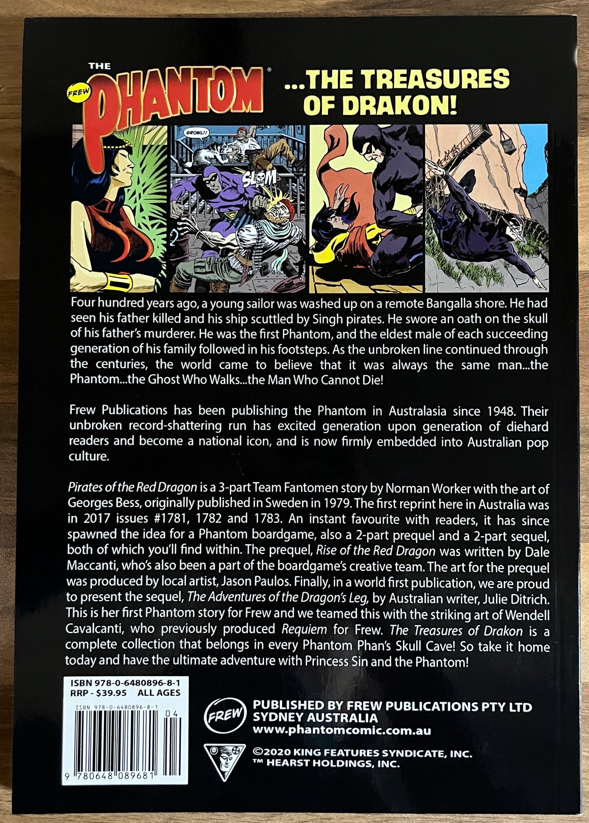 THE PHANTOM: TREASURES OF DRAKON #4 [FREW] TPB 2020 BRAND NEW