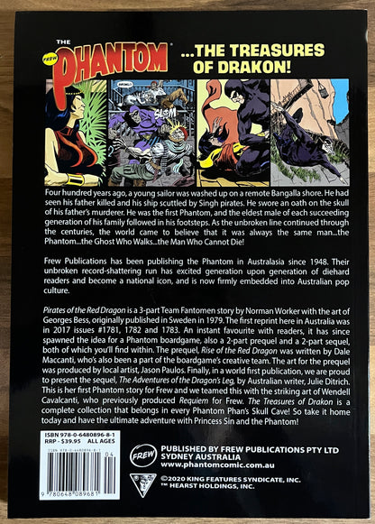 THE PHANTOM: TREASURES OF DRAKON #4 [FREW] TPB 2020 BRAND NEW