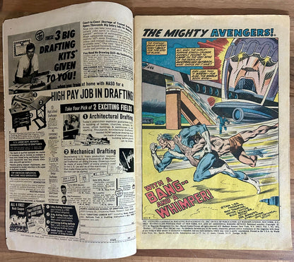 THE AVENGERS #104 [MARVEL COMICS] 1972 GD/VG