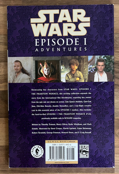 Star Wars Episode 1: Adventures - Truman, Gilroy Graphic TPB 1st Print Dark Horse