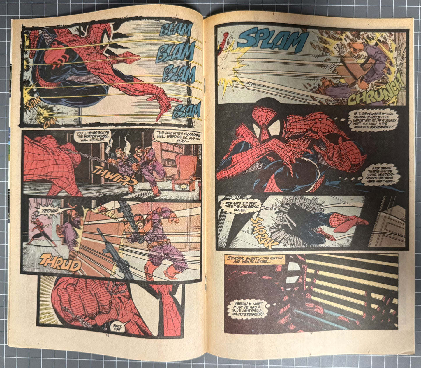 🔑 THE AMAZING SPIDER-MAN #325 [MARVEL COMICS] *TODD MCFARLANE COVER* 1989 VG+