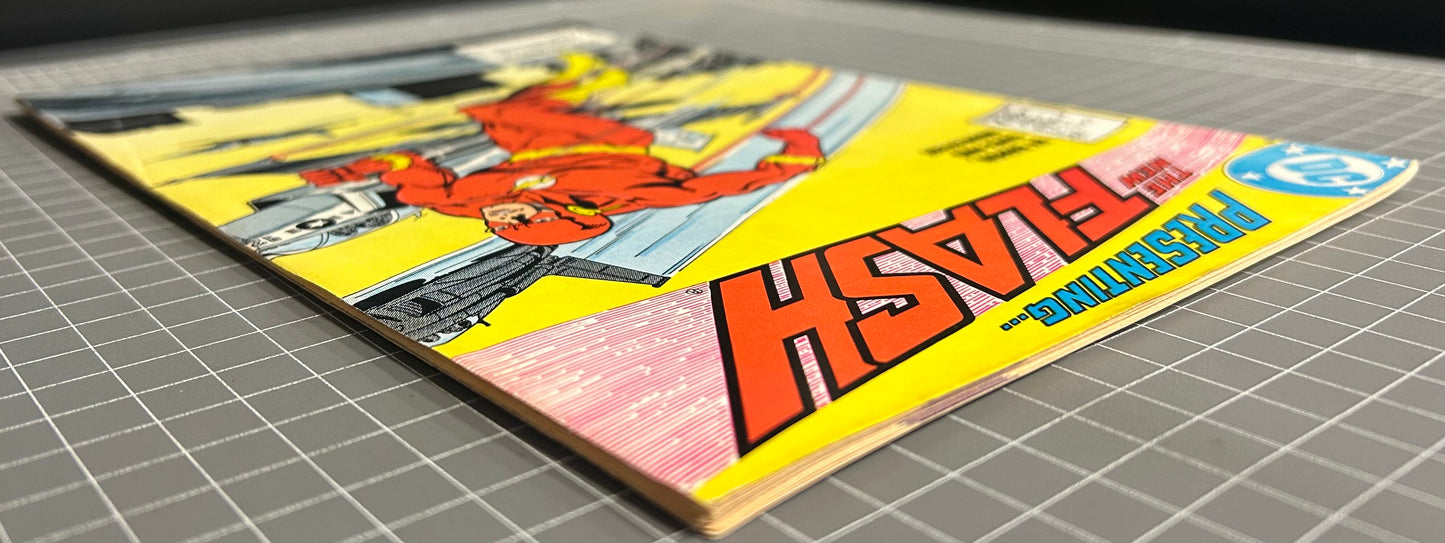 🔑 THE FLASH #1 [DC COMICS] NEWSSTAND *PREMIERE ISSUE* 1987