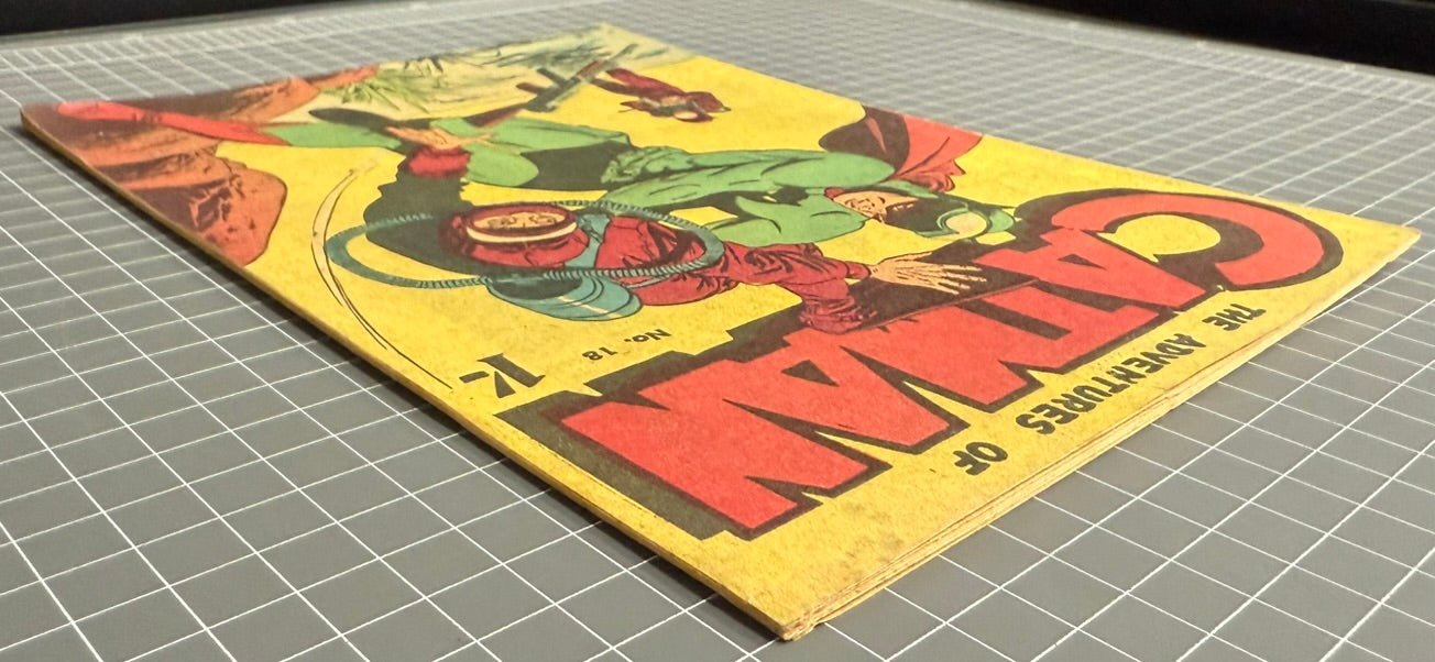 CATMAN #18 [TRICHO] AUSTRALIAN *SCARCE* PRE-DECIMAL COMIC 1962