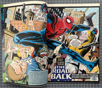 THE AMAZING SPIDER-MAN #416 [MARVEL COMICS] *OVERPOWER SWAP CARD* 1996 VF+