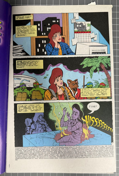 TMNT PRESENTS APRIL O'NEIL MAY EAST SAGA #2 [ARCHIE] COMIC 1993 VG