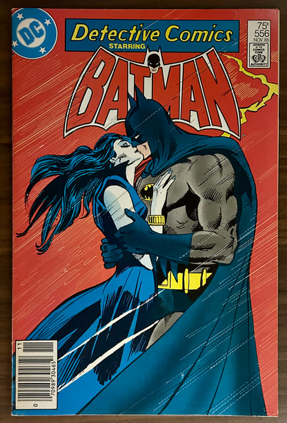 DETECTIVE COMICS #556 [DC COMICS] NEWSSTAND 1985 FN/VF